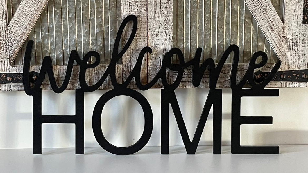 Welcome Home Wood Wall Decor