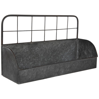 Galvanized Metal Shelf
