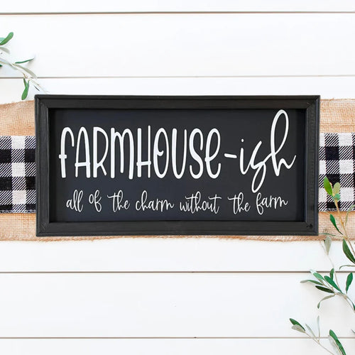 Farmhouse - Ish Farmhouse Wall Decor