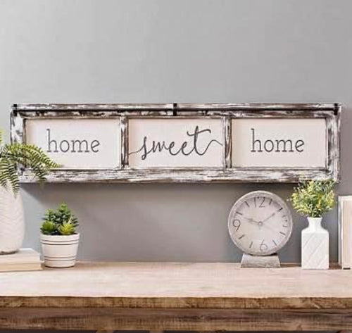 Home Sweet Home Wood Wall Decor