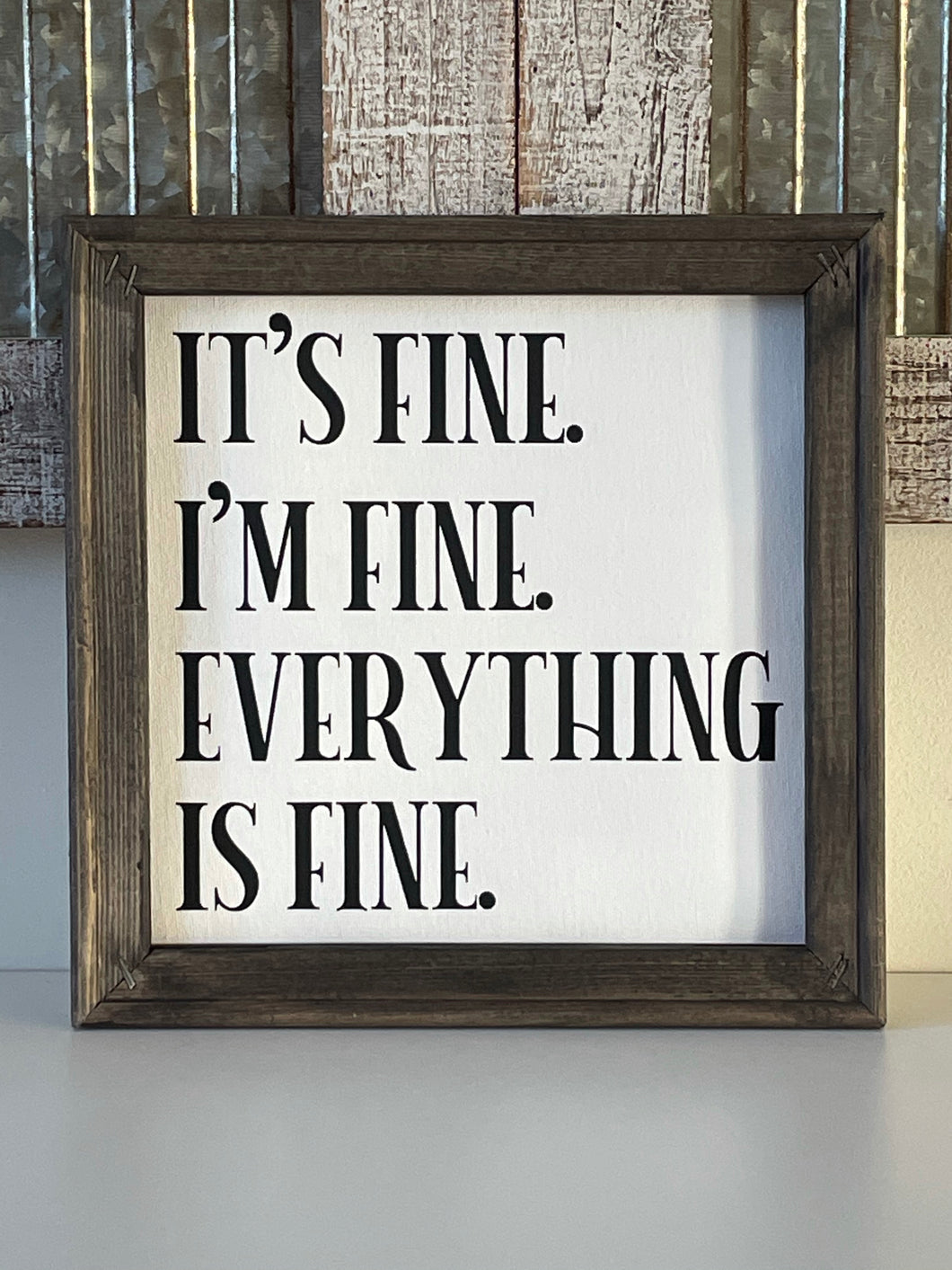 It’s Fine Wall Decor