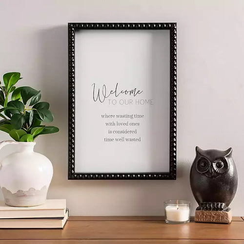 Welcome To Our Home Wall Decor