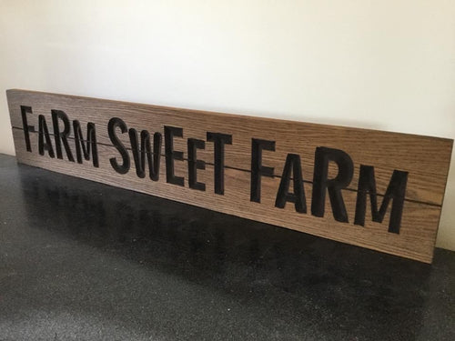 Farm Sweet Farm Wood Wall Decor