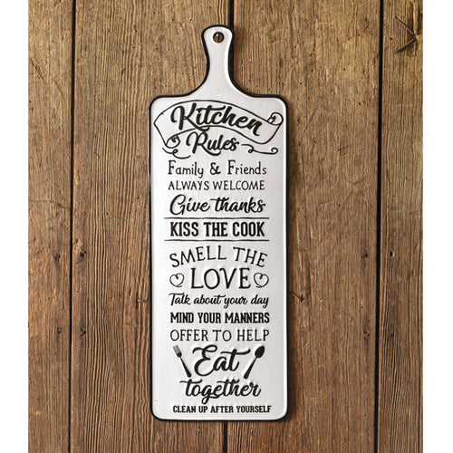 Metal Kitchen Wall Decor