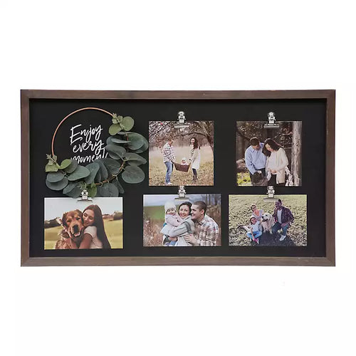 Enjoy Every Moment Farmhouse Photo Collage