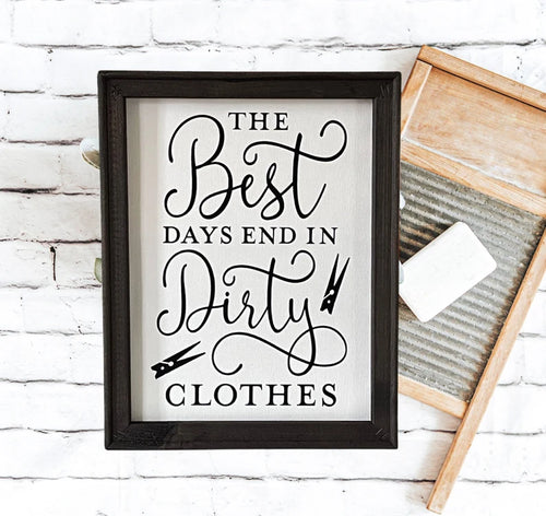 Laundry Wall Decor Sign