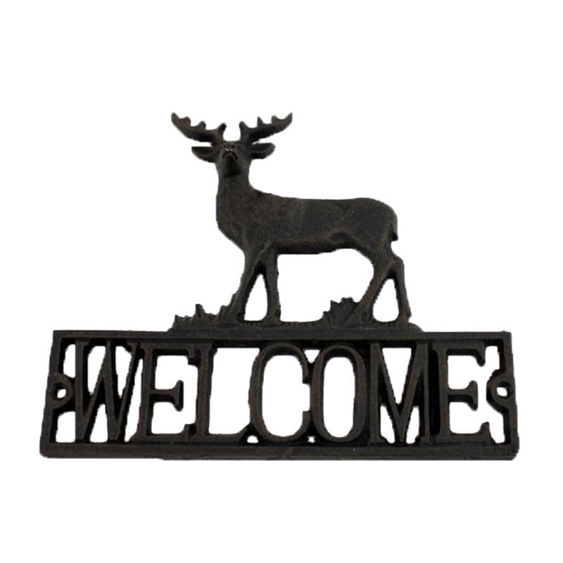Metal Welcome Wall Decor
