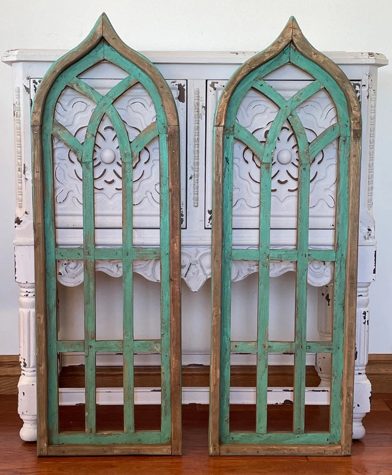 Rustic Modern Farmhouse Wood Cathedral Arch