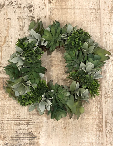 Succulent Wreath