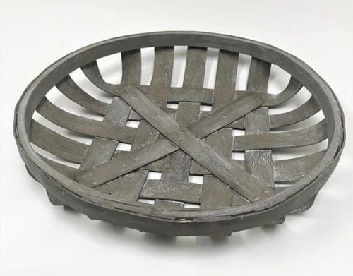 Farmhouse Tobacco Basket Wall Or Table Decor