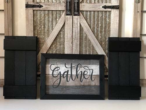 Three Piece Wall Decor Set