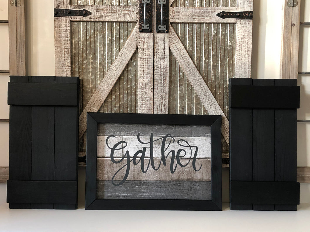 Three Piece Wall Decor Set
