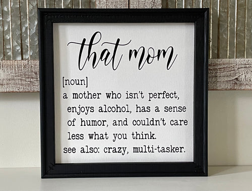 Mom Wall Decor