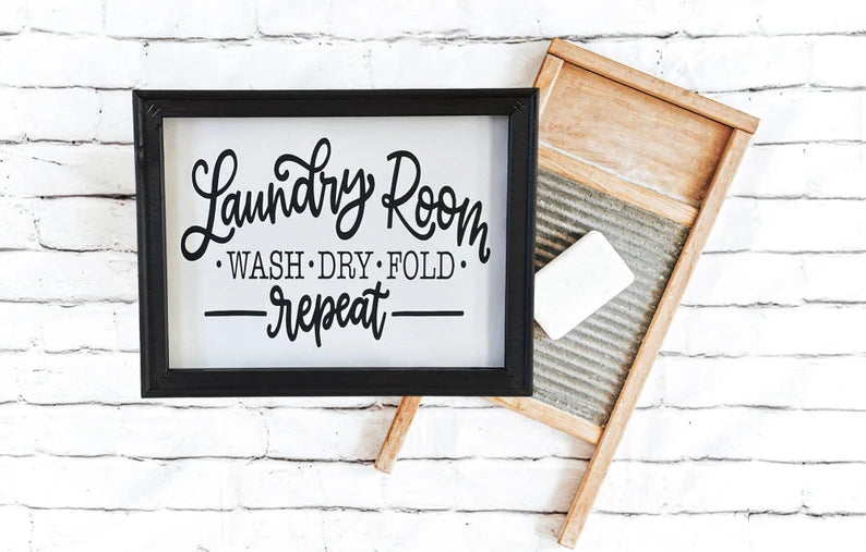 Laundry Wall Decor