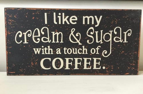 Coffee Wood Wall Decor