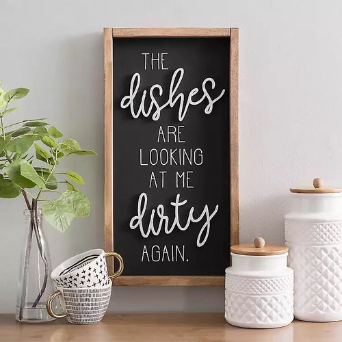 Kitchen Wood Wall Decor