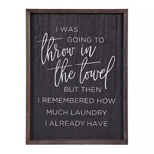 Load image into Gallery viewer, Laundry Wood Wall Decor