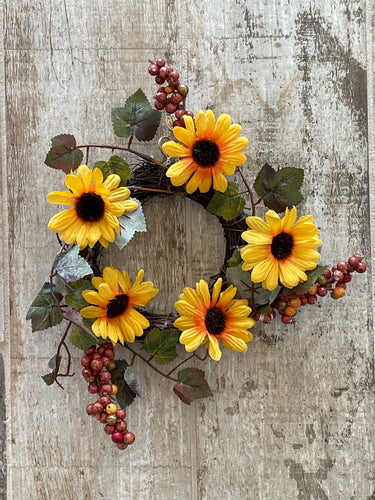 Sunflower Wreath