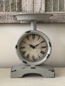 Scale Table Clock