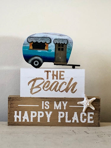 Stacking Camper Table Decor
