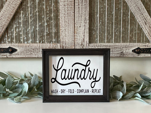 Laundry Wall Decor