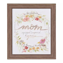 Load image into Gallery viewer, Mom wood wall decor