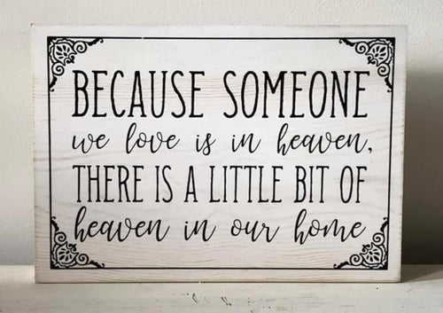 Heaven Wood Wall Or Table Decor