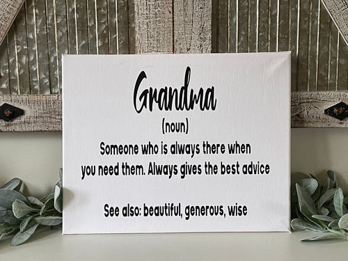 Grandma Wall Decor