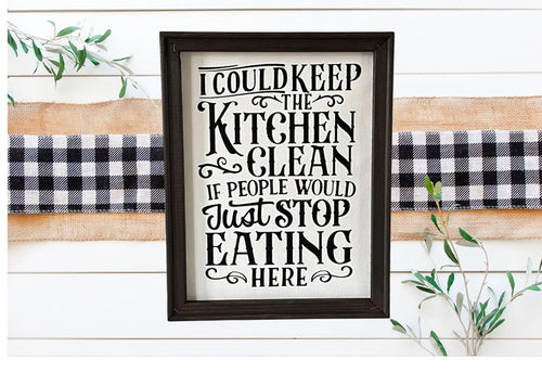 Sarcastic Kitchen Wall Decor
