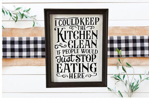Sarcastic Kitchen Wall Decor