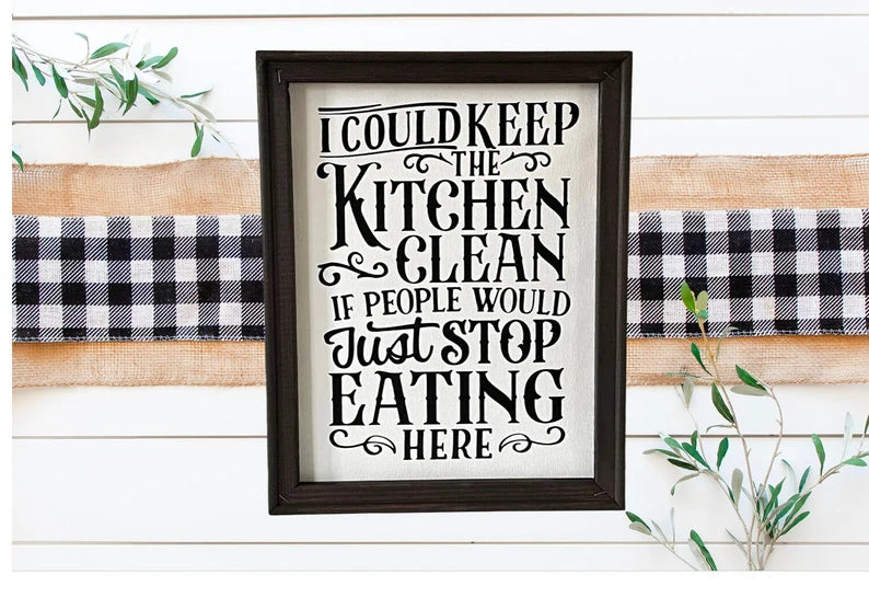 Sarcastic Kitchen Wall Decor