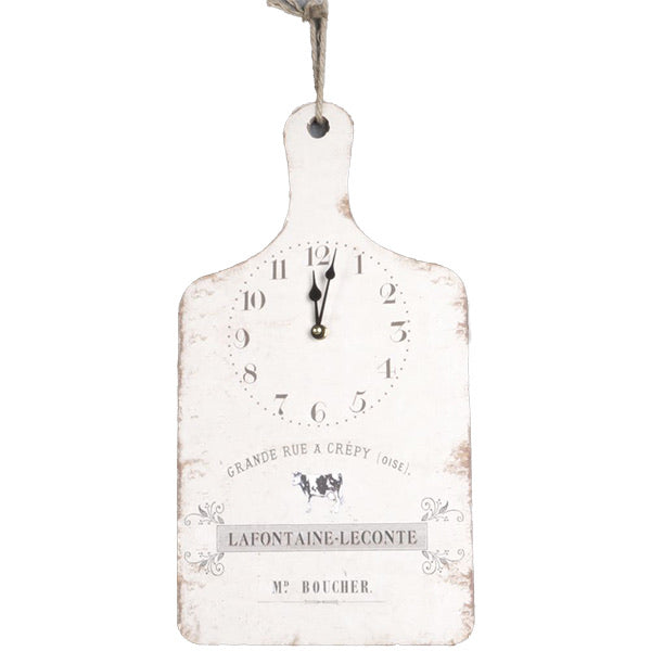 Farmhouse Cutting Board Wall Clock