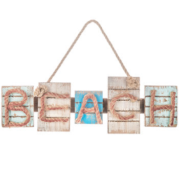 Beach Wood Wall Decor
