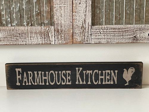 Farmhouse Kitchen Wood Wall Or Table Decor
