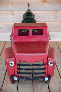 Melinda Large Metal Christmas Tree Truck