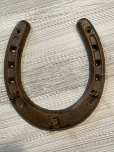 Metal Horseshoe With Hooks