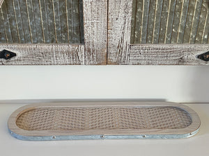 Wood And Metal Tray