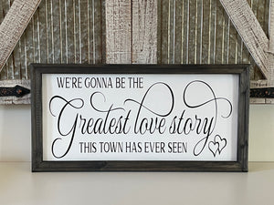 Love Story Wall Decor