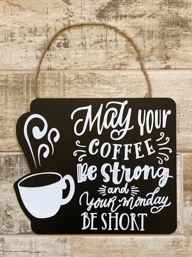 Coffee Metal Wall Decor