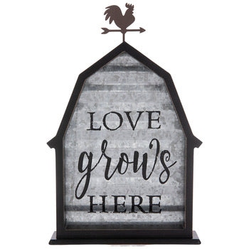 Love Grows Here Table Decor