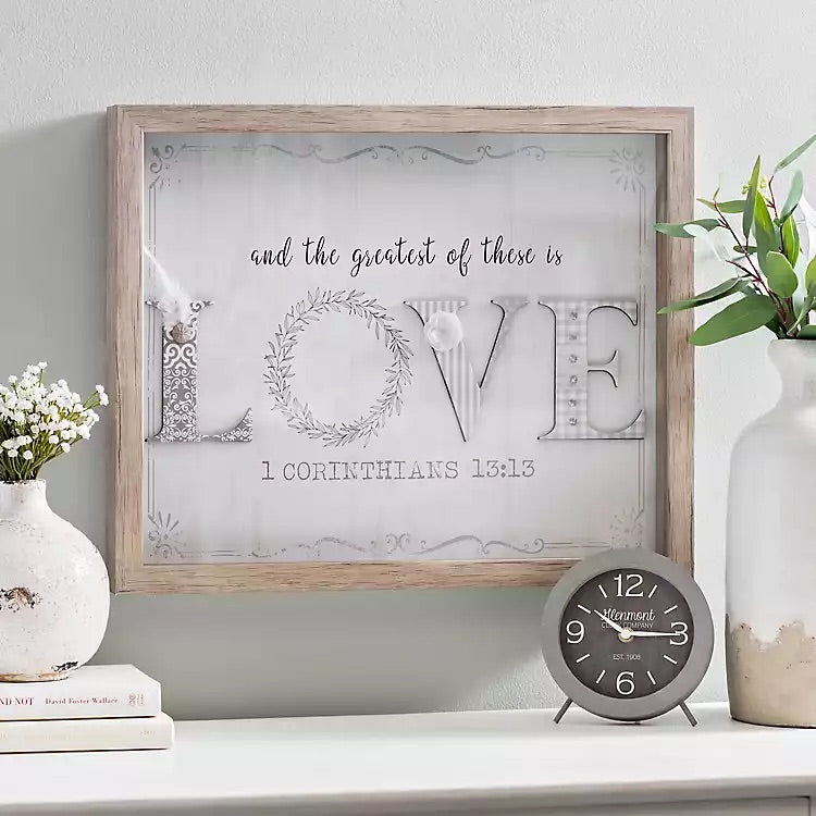 Love Framed Wall Decor
