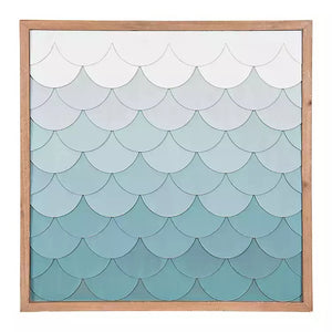 Beachy Nautical Wood Wall Decor