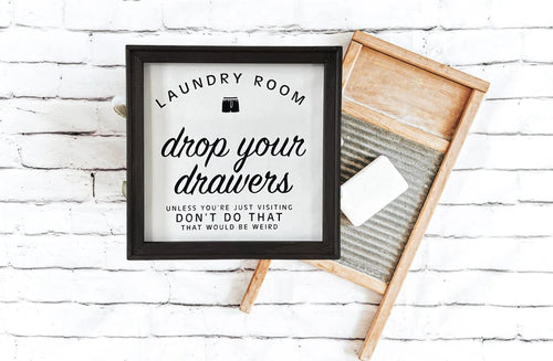 Laundry Wall Decor