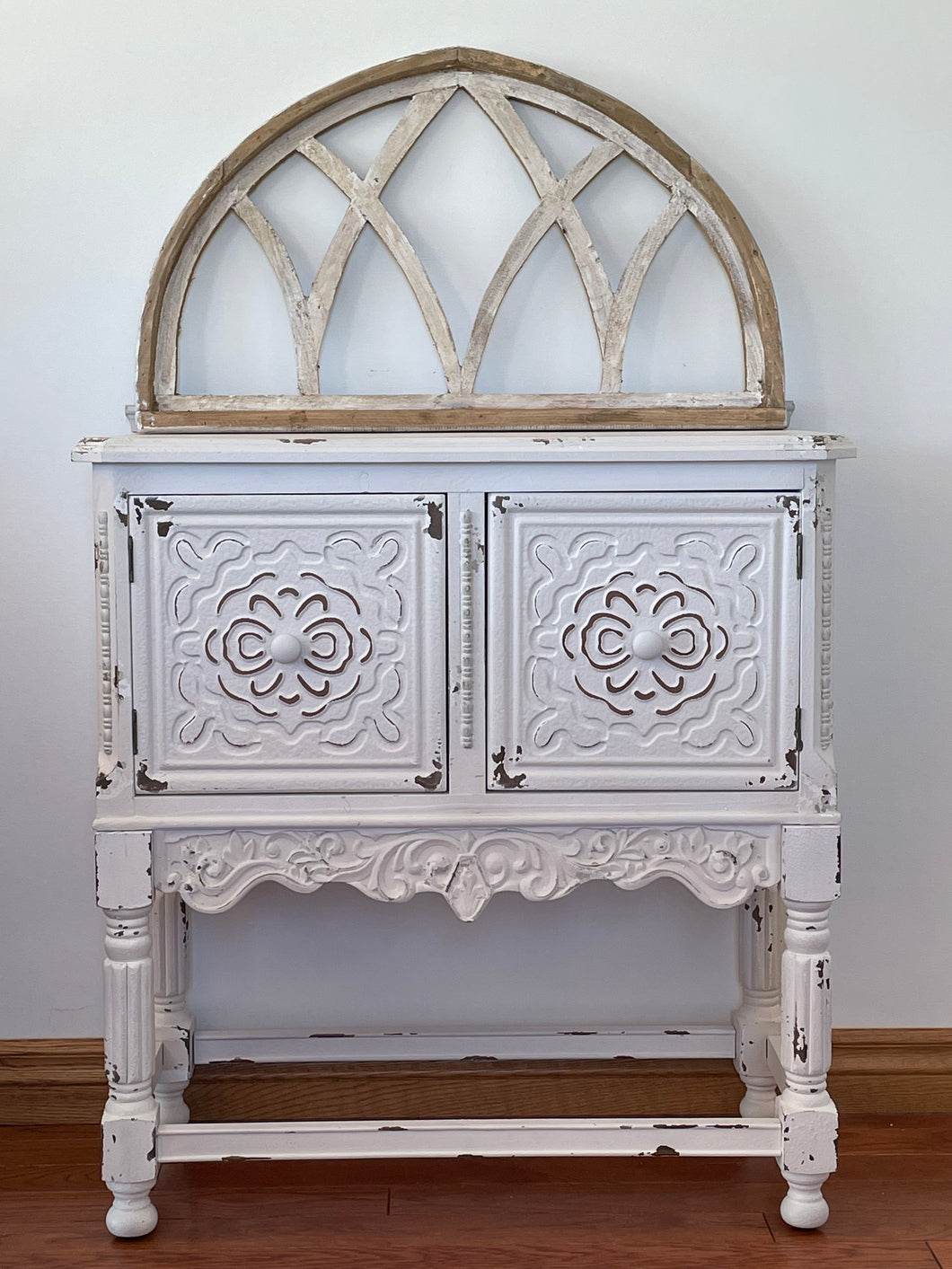 Rustic Farmhouse Cathedral Arch Wood Wall Decor