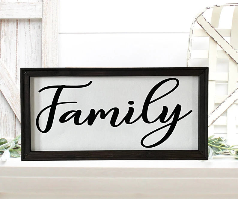 Farmhouse Family Wall Decor