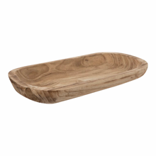Load image into Gallery viewer, Large Wood Dough Bowl