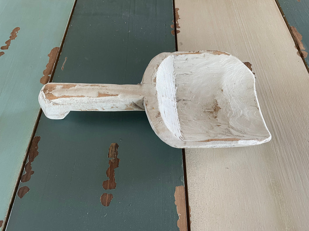 Decorative Wood Grain Scoop