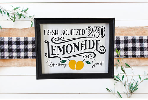 Farmhouse Kitchen Lemonade Wall Decor