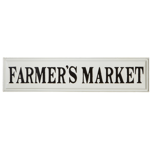 Farmer’s Market Metal Wall Decor