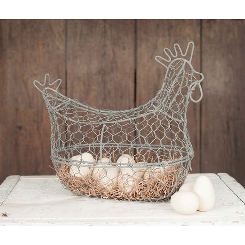 Egg Basket Table Decor
